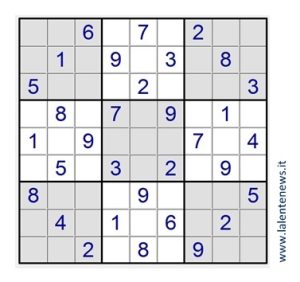 Lezioni di sudoku: dalla teoria alla pratica (seconda parte)
