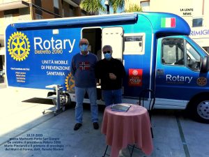 Prevenzione sanitaria. Oggi e domani il camper del Rotary in piazza Matteotti a Porto San Giorgio